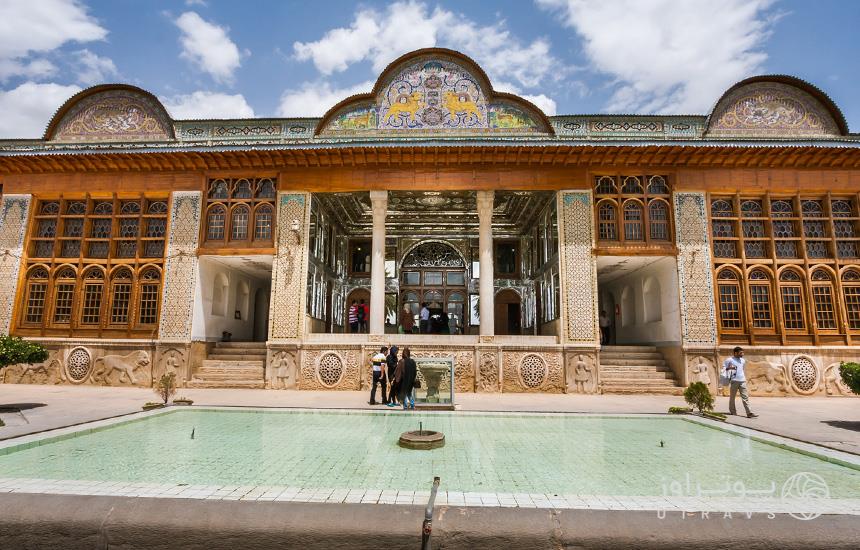 عمارت شمالی (اصلی) باغ نارنجستان قوام شیراز